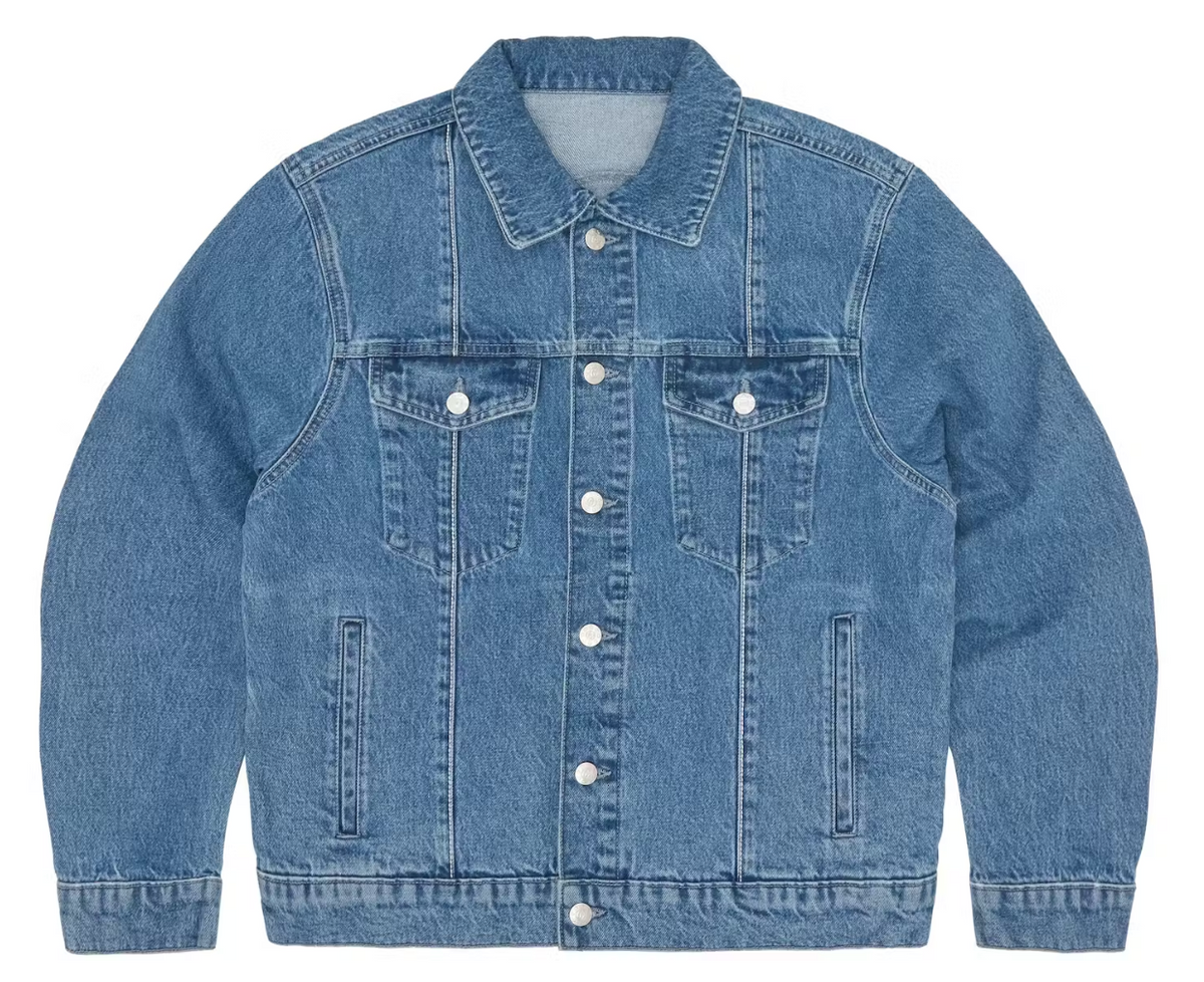 Corteiz C-Star Denim Trucker Jacket Blue – De Makers Gallery