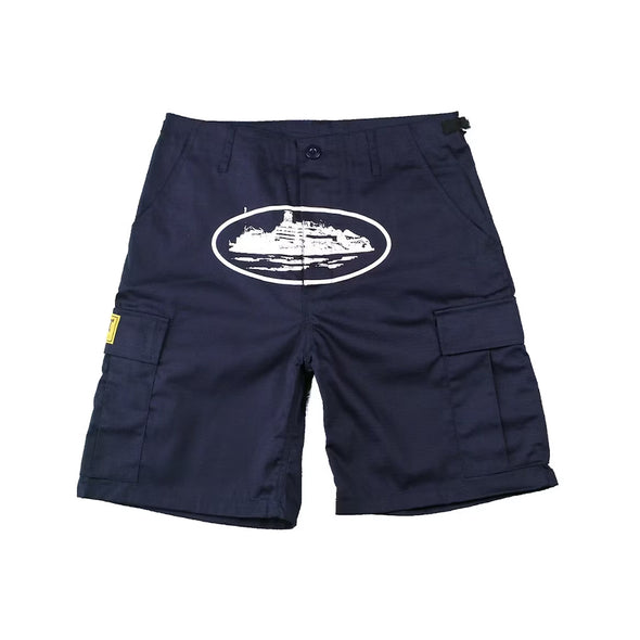 Corteiz Guerillaz 21' Shorts Navy