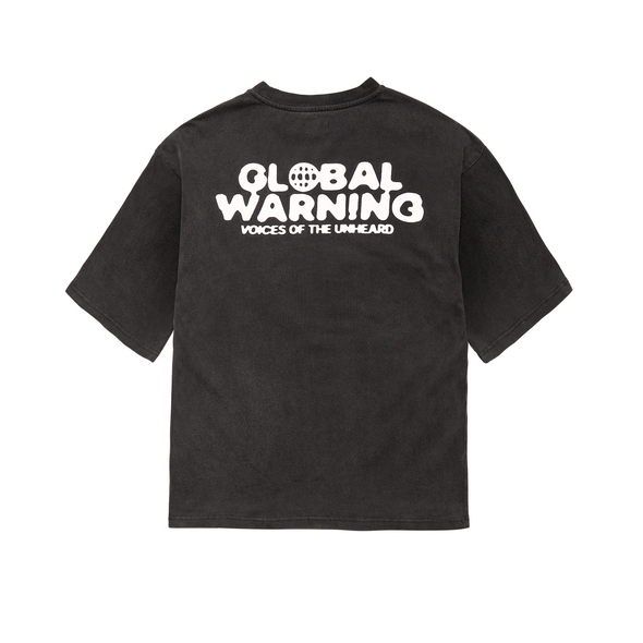 Global Warning Unheard Voices Logo T-Shirt