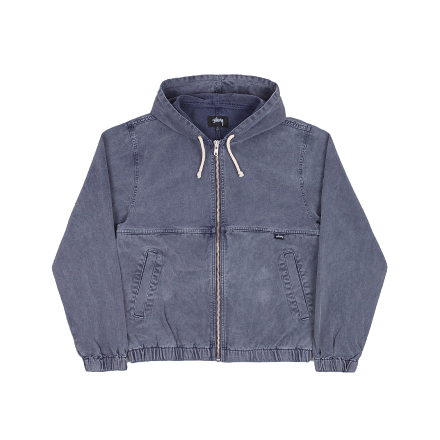 Stüssy Stone Washed Jacket Blue – De Makers Gallery