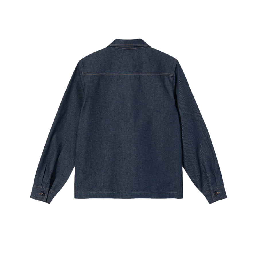 Stüssy Denim Zip Work Shirt Indigo – De Makers Gallery