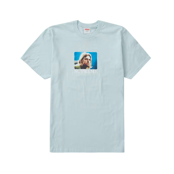 Supreme Kurt Cobain T-shirt lichtblauw