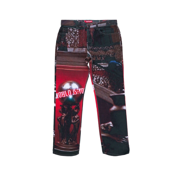 Supreme Scarface The World Is Yours 5 Pocket Jeans