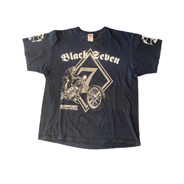 Support Bad Neuheim Navy Vintage T-Shirt