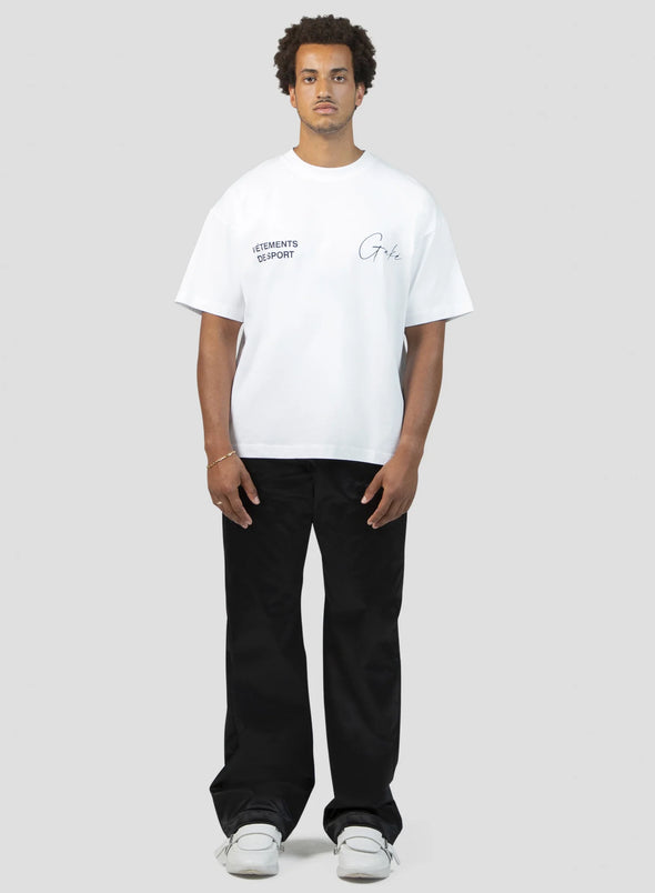 Geoffrey Gaké VDS Box Fit T-shirt White