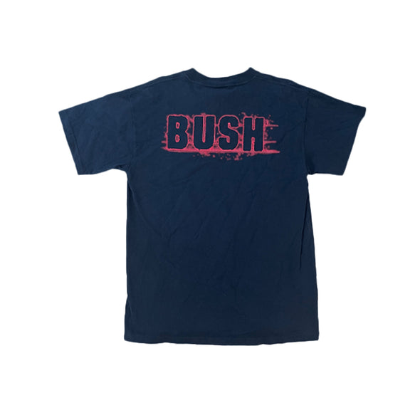 BUSH « Visage imprimé » T-Shirt vintage