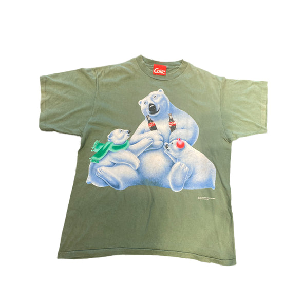 Coca Cola Icebear Vintage T-Shirt 1995