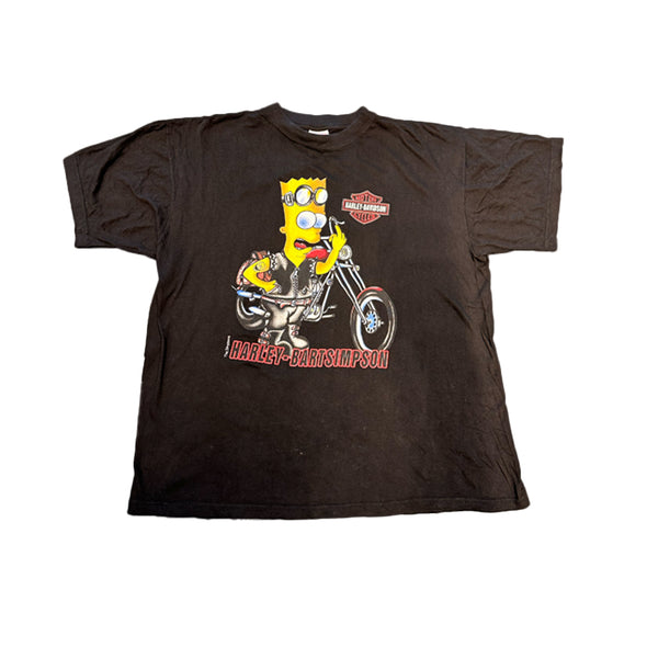 Bart Simpson x Harley Davison Vintage T-Shirt