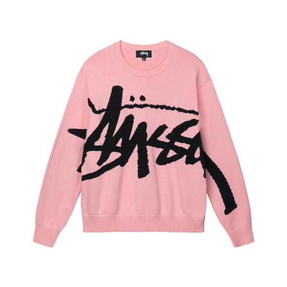 Stüssy Stock Sweater Pink